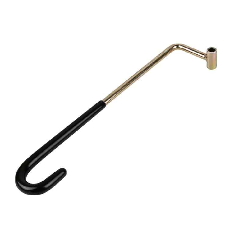 07AAZ-S0KA100 Trunk Spring Hand Service Tool with Carbon Steel Body, Angled Working Head and Hook Handle for Manual Repair and Install Tasks Daily