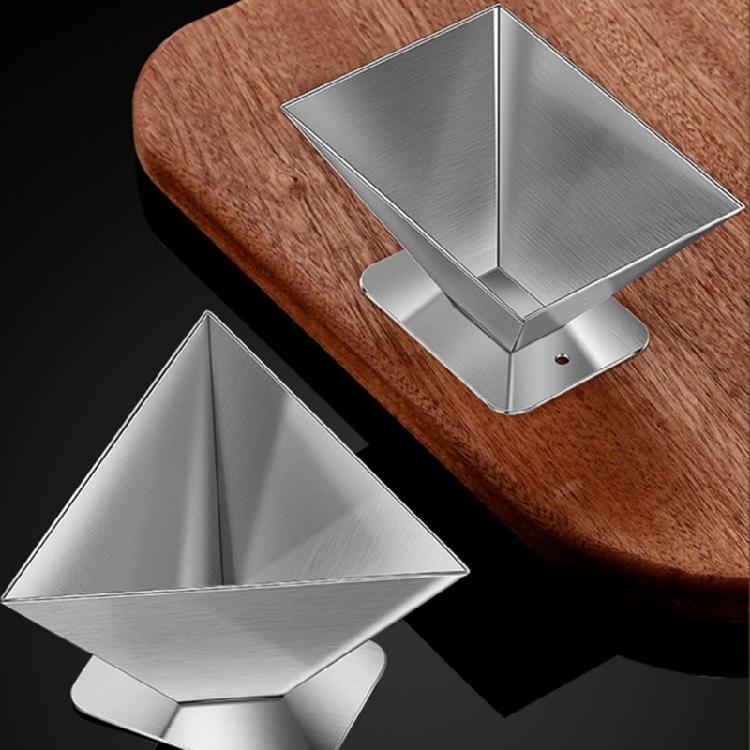 Stainless Steel Wrapped Rice Dumplings Artifact 4 Corner Zongzi Tool Zongzi Mold