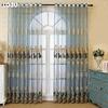 1PC LOZUJOJU 10-20% Blackout European High-end Embroidered Sheer Curtain for Living Room Bedroom Home Decor