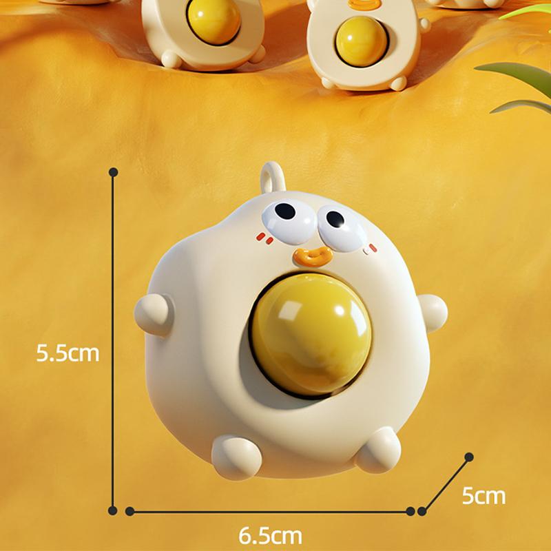 Cute Egg Squeeze Toy Anxiety Stress Relief Sensory Antistress Toys For Adults Birthday Christmas Gift