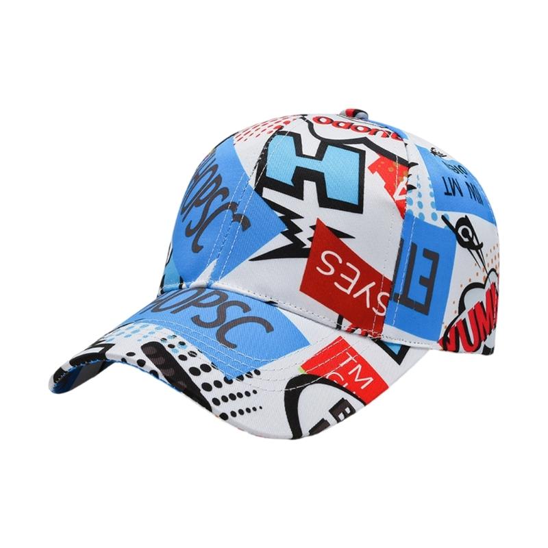 

Wide Brimmed Baseball Hat Sun Hat Outdoor Hat Curved Brimmed Style for Dad Exercise Baseball Hat Headwear синий