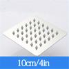 Stainless Steel Top Spray Shower Head Ultra-Thin Pressurized Bathroom Waterfall Rain Shower Bathroom Accessories