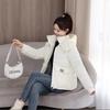 Down cotton-padded clothes women's new winter fashion warm cotton-padded clothes small hooded student fashion cotton-padded jacket