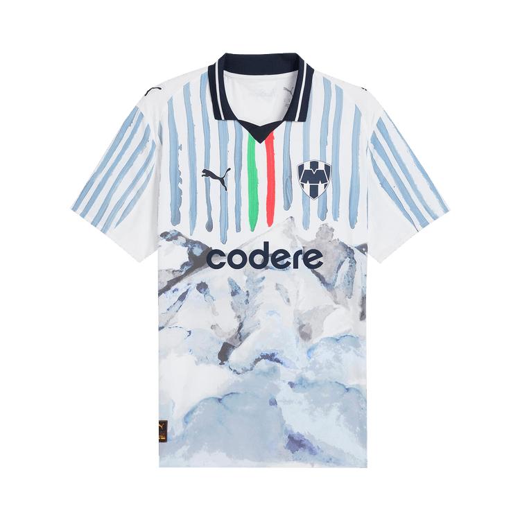 

Puma x KidSuper MTY Jersey Replica (Monterray) Puma White/Deep Navy Men Tops 781072-12 S