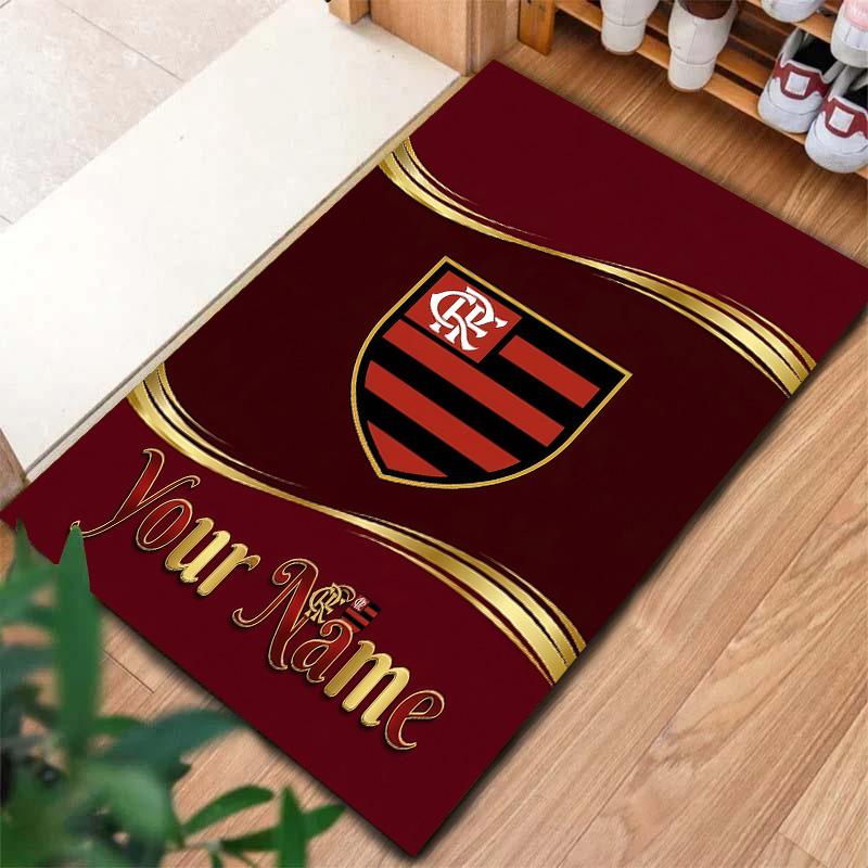 Clube De Regatas Flamengo Custom Name Carpet Rug For Living Room Bedroom Home Sofa Decoration Kids Play Nonslip Floor Mat
