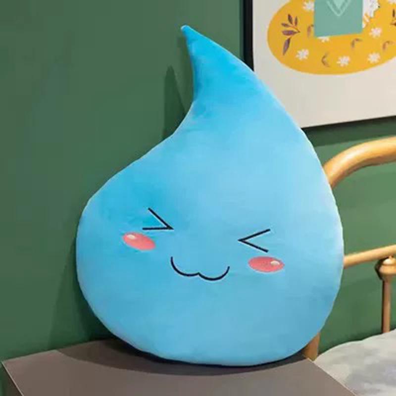 

Adorable Blue Raindrop Plush Pillow – Small Water Drop Cushion for Sofa & Home Décor 25cm (0.07kg)