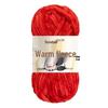 Jiate Snowball Chenille Yarn: Cozy, Thick, Fluffy Yarn for DIY Crochet, Gold Velvet Knit, Shoes, and Scarf Projects.