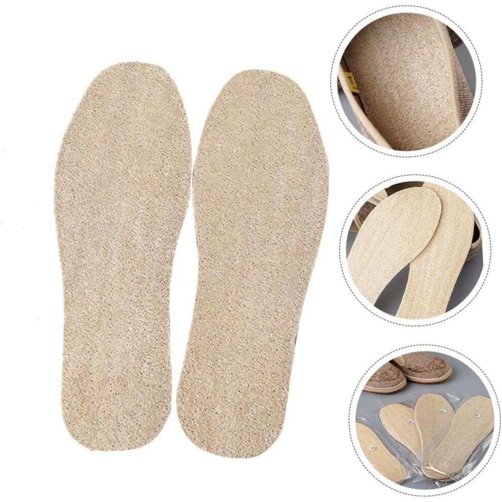 Natural Loofah Insoles Shoes Cushion Breathable Wear-resistant Loofah Insole
