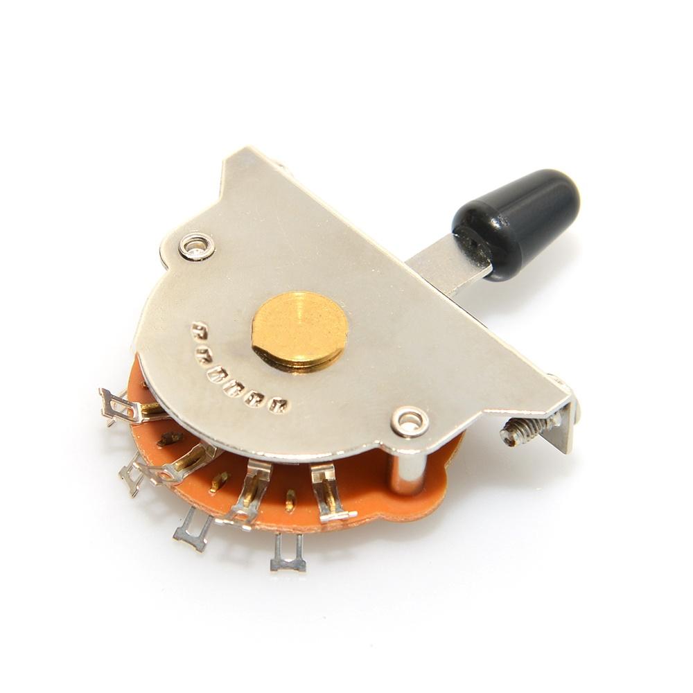 Miwayer Electric Guitar Switch 3 way 4 way 5 Way Metal Plastic 1pcs Tips Switch with Screws Electric Guitar Accessories