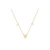 Butterfly Detail Necklace Women Necklace Gold N2444WOMRSD301