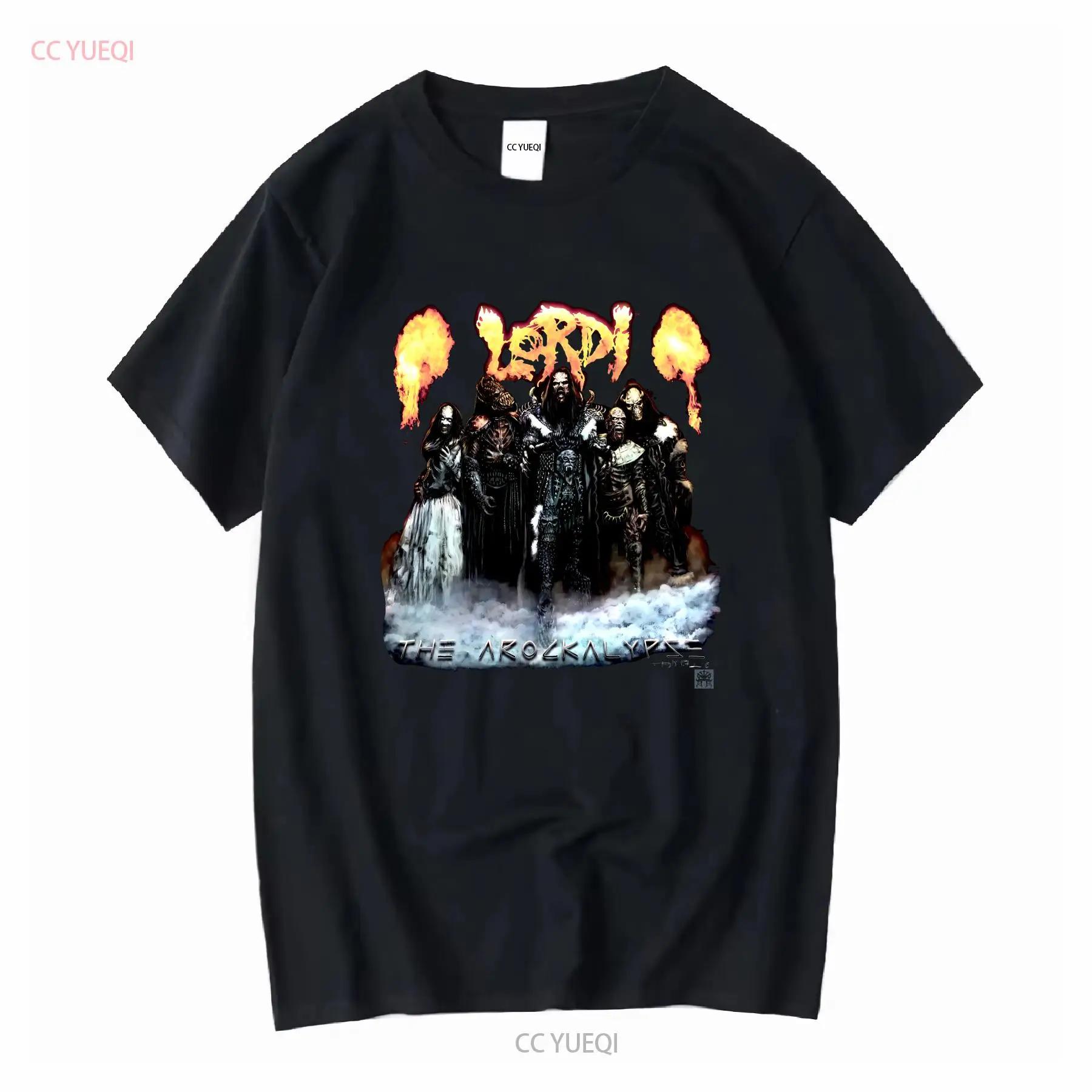 Vintage 2007 Lordi T Shirt Long Sleeves Vintage Washed Fashion Soft Breathable Casual Versatile Streetwear S разноцветный