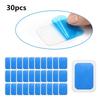 30Pcs EMS Gel Pads Hydrogel Gel Training Replacement Gel Sheets for Abdominal Muscular Electrostimulator