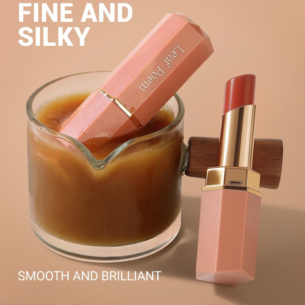 Octagonal Beveled Moisturizing Lipstick,Waterproof, Moisturizing, Long Lasting, Easy To Apply, and Enhances Your Complexion