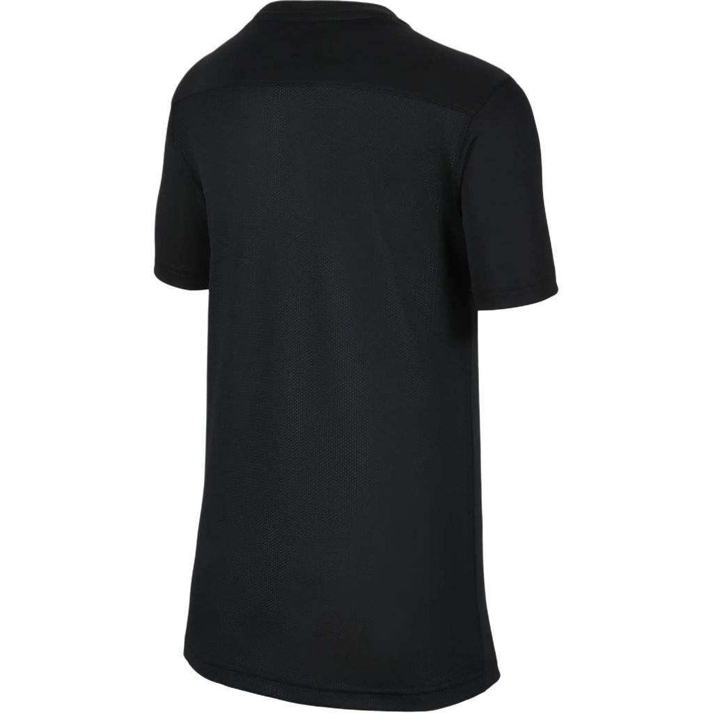 Nike Dri-Fit Park VII Quick-Dry Soft Comfortable Short Sleeve T-Shirt Kids Tops Black White HF0529-010