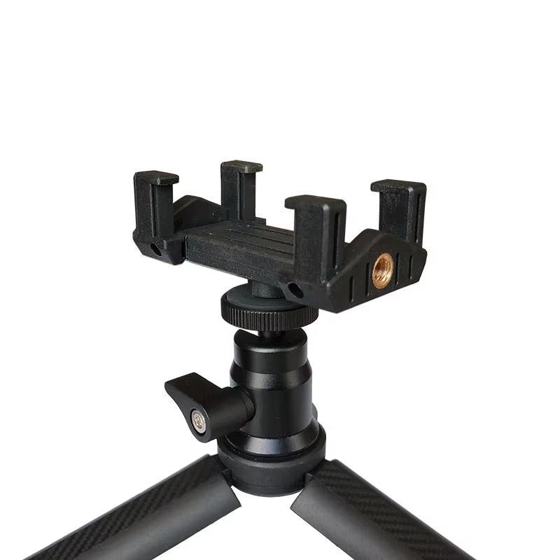 Good Quality Mobile Phone Clip Phone Holder Clip Holder Mount Adapter for Smartphone Tripod чёрный