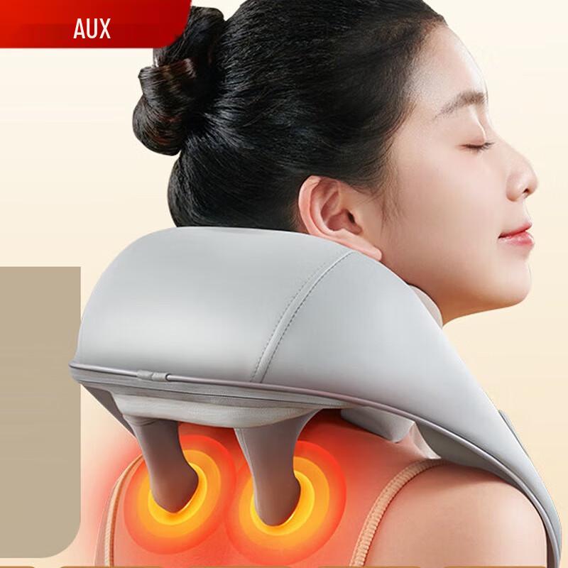AUX Neck Massager with Heat and Kneading