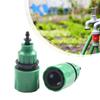 5 Pcs 4/7mm-8/11mm Plastic Garden Water Hose Quick Connector Irrigation Adapter Connector Drip Irrigation Tools