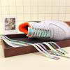 Fashion Flat Shoelaces for Sneakers Color Leopard Print Tie-dye Gradient Shoelace Rope Men Women for AF1 AJ1 Canvas Shoe Laces