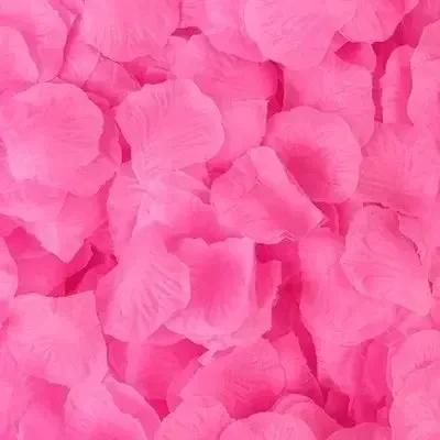 6000/500 Piezas Pétalos de Rosa Roja Artificiales Falsos Rosas de Seda de Simulación Pétalo de Flor para Día de San Valentín Boda Fiesta Decoración Venta al por Mayor