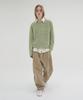 KNOUUN Hairy Melange Knit (Forest Green)