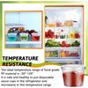 200-Piece PP Injection-Molded One-Piece Dressing Containers, Thickened, Leak-Resistant, Disposable, with Hinged Lids, Soy Sauce Dispensers, Mini Condi