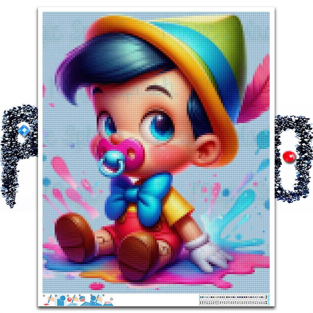 Disney Mickey Diamond Painting Kits Cute Lilo and Stitch Super Mario Home Decor Full Square&Round Mosaic Embroidery Cross Stitch