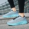 0309 Flying Knitting Running Shoes Spring Low-top Mesh Sneakers Large Size Outdoor Walking Jogging Leisure
