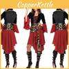 Exquisite Women Adult Pirate Costume For Halloween And Carnival Celebrations