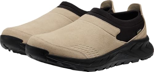 KEEN TTS MOC WP Men's Sneakers, SAFARI/BLACK, Size 28.0 cm