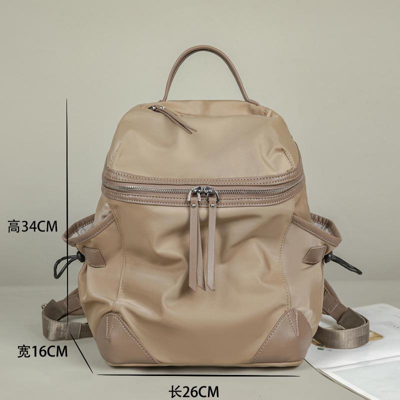 

New Ladies Bapa Lightweight Large Capaci Travel Commuting Bag Casual Outdoor Double oulder Bag Bookbag for Travel абрикосовый