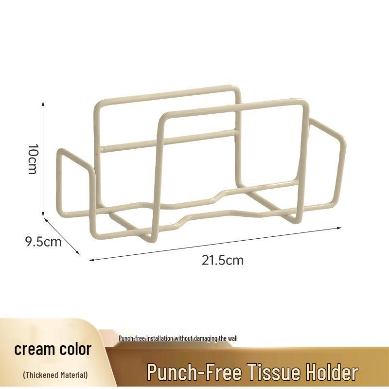 Настенный держатель для кухонных салфеток и пленки с выдвижной полкой