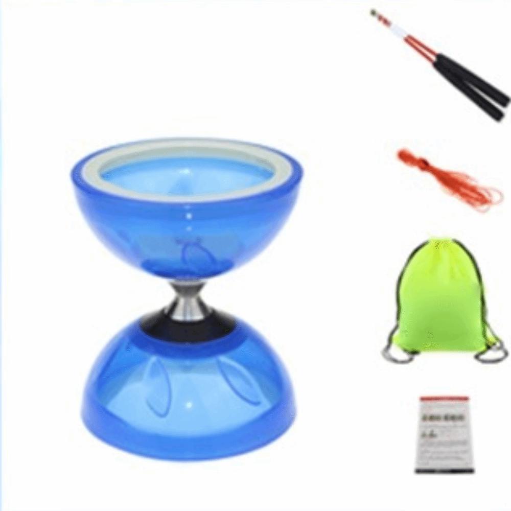 Bowl Shape Chinese Yo-yo Soft Mini Diabolo Chinese Yoyo Set Body Building Chinese Diabolo  Child
