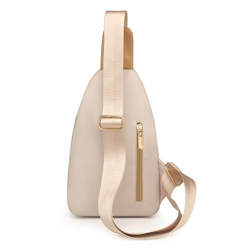 Dámska náprsná taška s kontrastnou farbou, veľkokapacitná taška cez rameno/crossbody