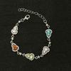 Cool Pull Temperament Winter Snowflake Exquisite Light Luxury Niche Design Zircon High-End Jewelry Adjustment Fashion Bracelet