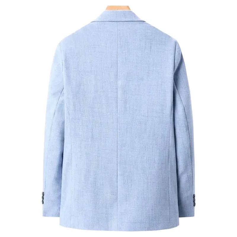 Herren Blazer Jacke Einfarbiger Blazer für Herren Lässige Bürokleidung Herren in Anzügen & Blazern