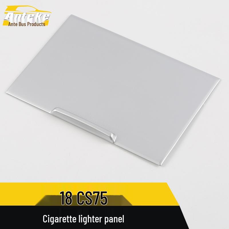 CS75 Cigarette Lighter Panel & Ashtray Cover Decorative Sticker for 18 Models