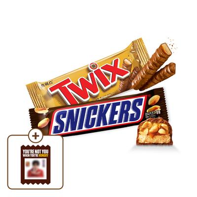 Snickers Peanut51G X 6 Stück + Twix 46G X 6 Stück