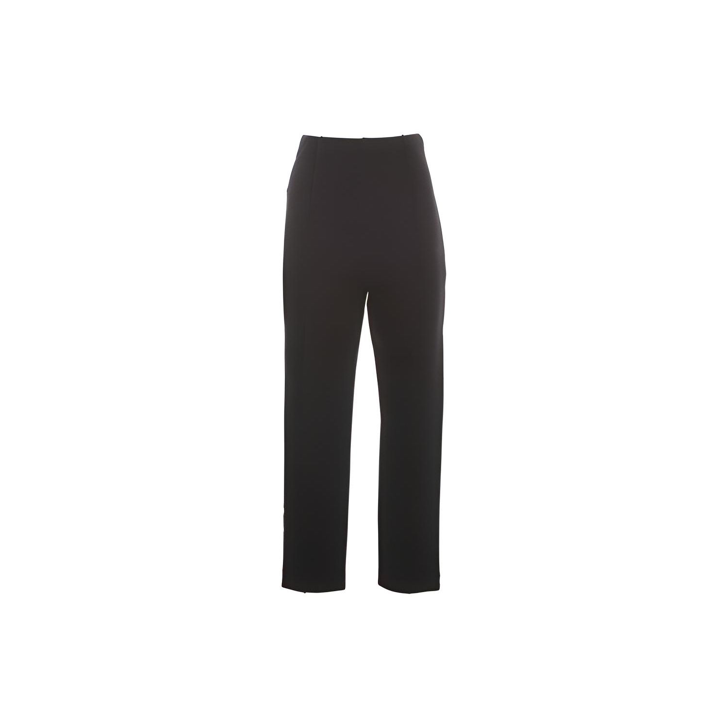 

Y-3 High Waist Stretch Knit Casual Cropped Pants Women bottoms Black FN3441 S