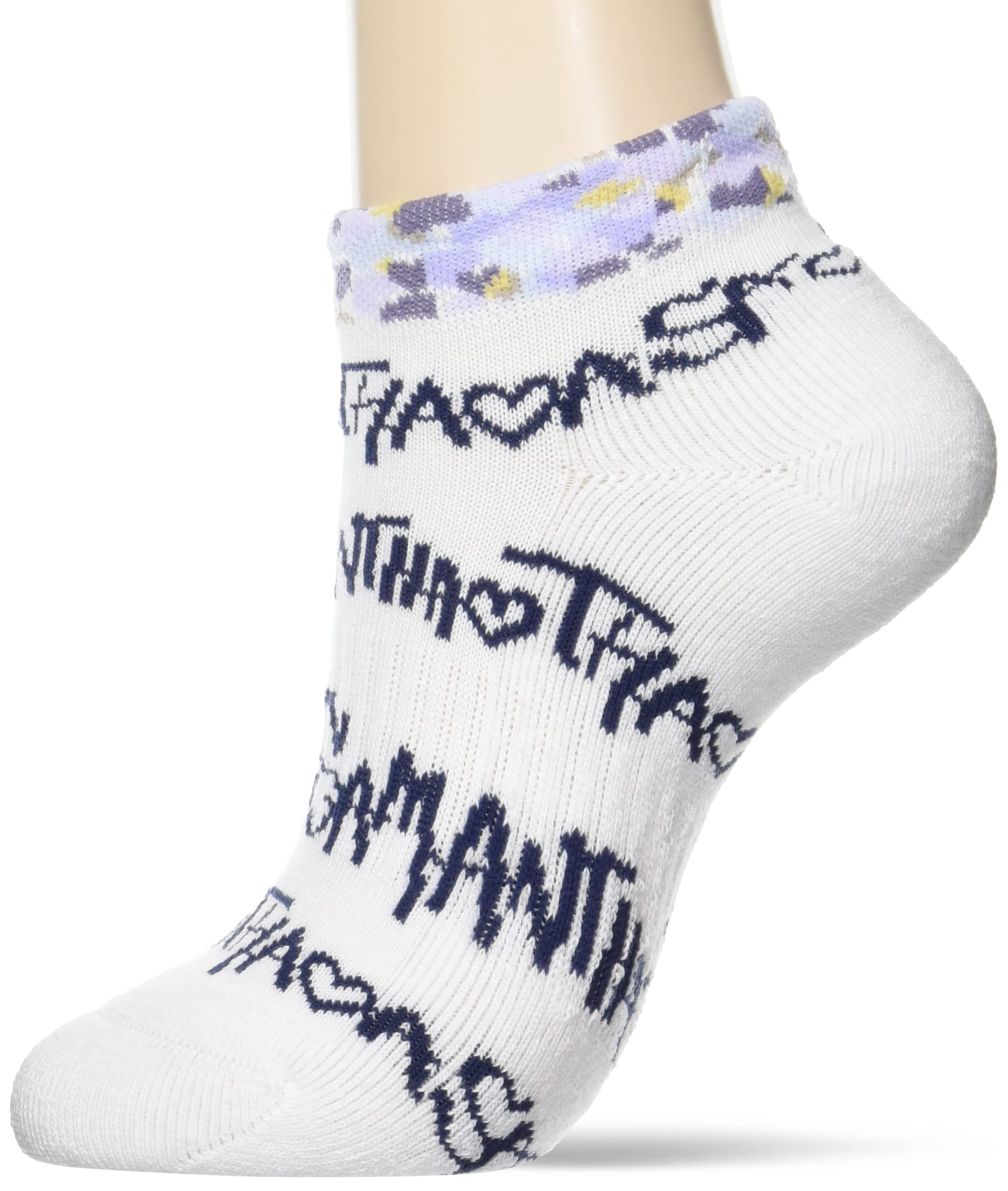 

Thavasa Under 25 Number Socks Small Flower Samantha Logo Ankle Socks 00772214100017 Белый F [Samantha & 7] Женские белый