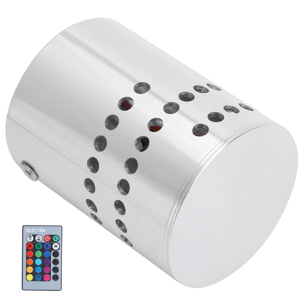 3W RGB Spiral LED Wall Light Ceiling Lamp Remote Control Wall Lamp for Hallway AC 85 265V