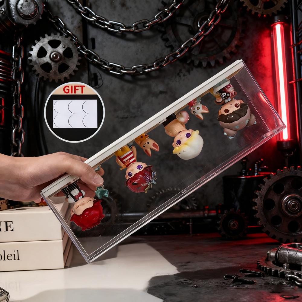 Premium Collectible Shelf Dustproof Blind Box Toy Display Storage 1/2/3 Layer Options Available