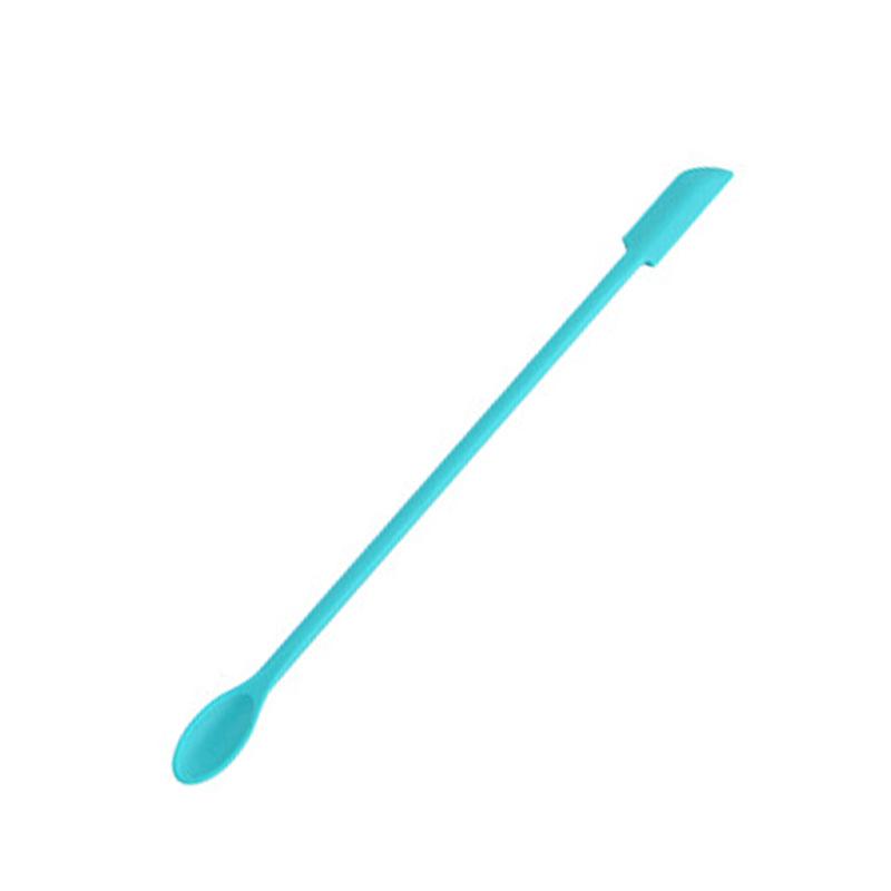 3-Piece Silicone Double-Headed Mini Spatula Set: Cosmetic Digging Tools & Sauce Spreader