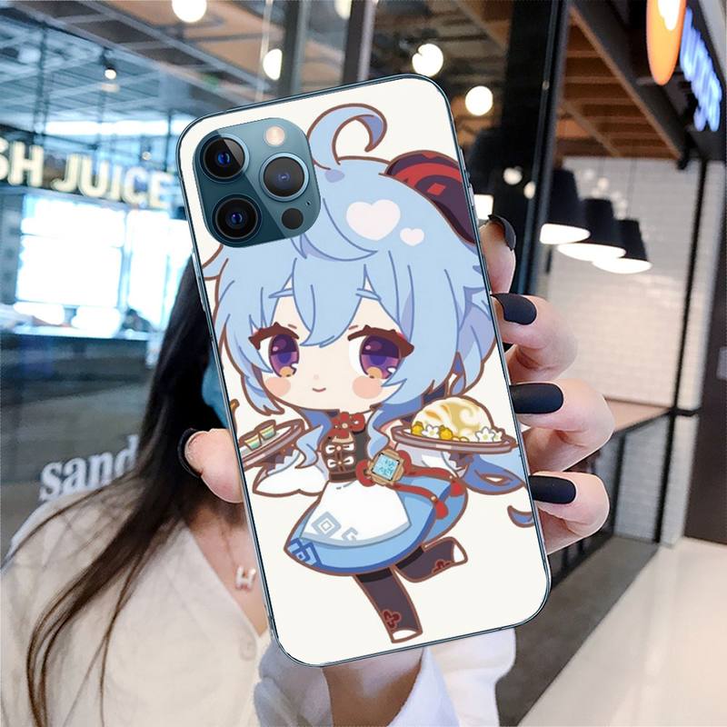 Genshin Impact Gan Yu Phone Case For Iphone 11 12 13 14 Pro Max 7 8 Plus X Xr Xs Max Se 2020 Mini Case