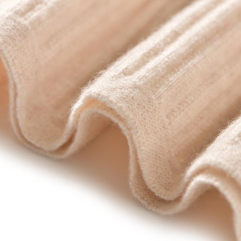 Women's 100% Wool Slim-Fit Knitted Long Dress