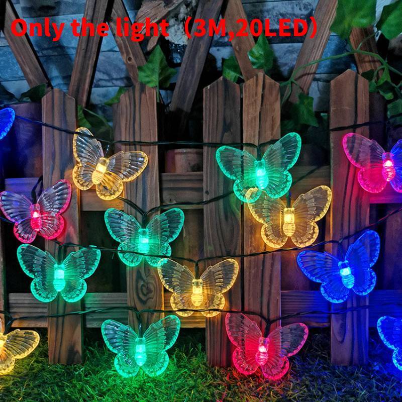 

Butterfly String Light Decor For Garden And Terrace With Usb For Festive Outdoor Use Colorful 3M