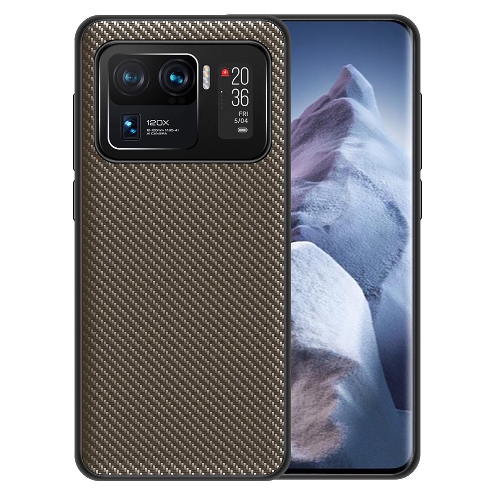 Xiaomi 13Ultra Carbon Fiber Pattern Kevlar Anti-Fall Leather Case for Xiaomi 11Pro