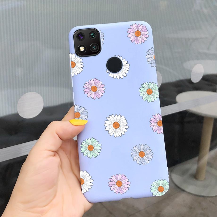 Cases For Redmi 9C Case Xiaomi Redmi 9C NFC Phone Cover Soft Phone Case Shockproof Bumper Redmi9c 9 C Xiomi Silicoen SOFT Coque