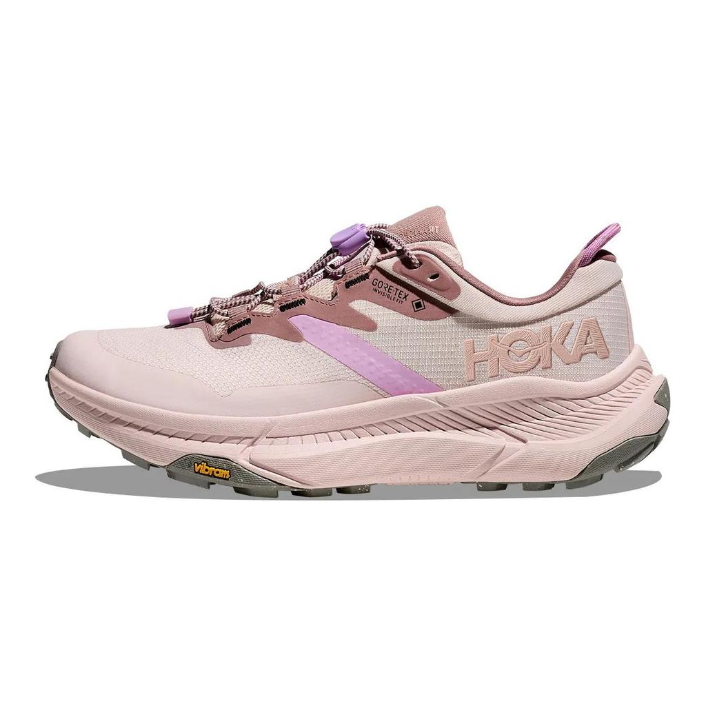 Hoka One One Transport Series Comfortable Versatile Non-Slip Durable Low-Top Running Shoes Women Running Shoes Pearl-Pink 1133958-CCPR