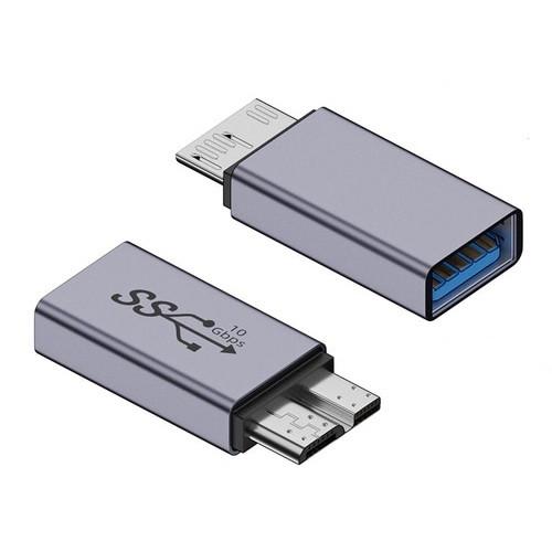 Adapter Adapter SUNROZ Micro USB 3.1 Type B Male To USB Female (metal) (A48632)