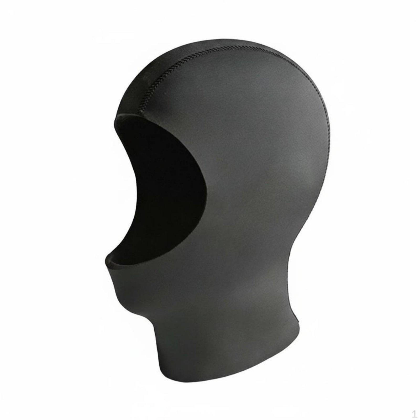 5mm Neoprene Dive Hood Smooth Skin Lining Thermal Scuba Waterproof Cold Water Diving Cap for